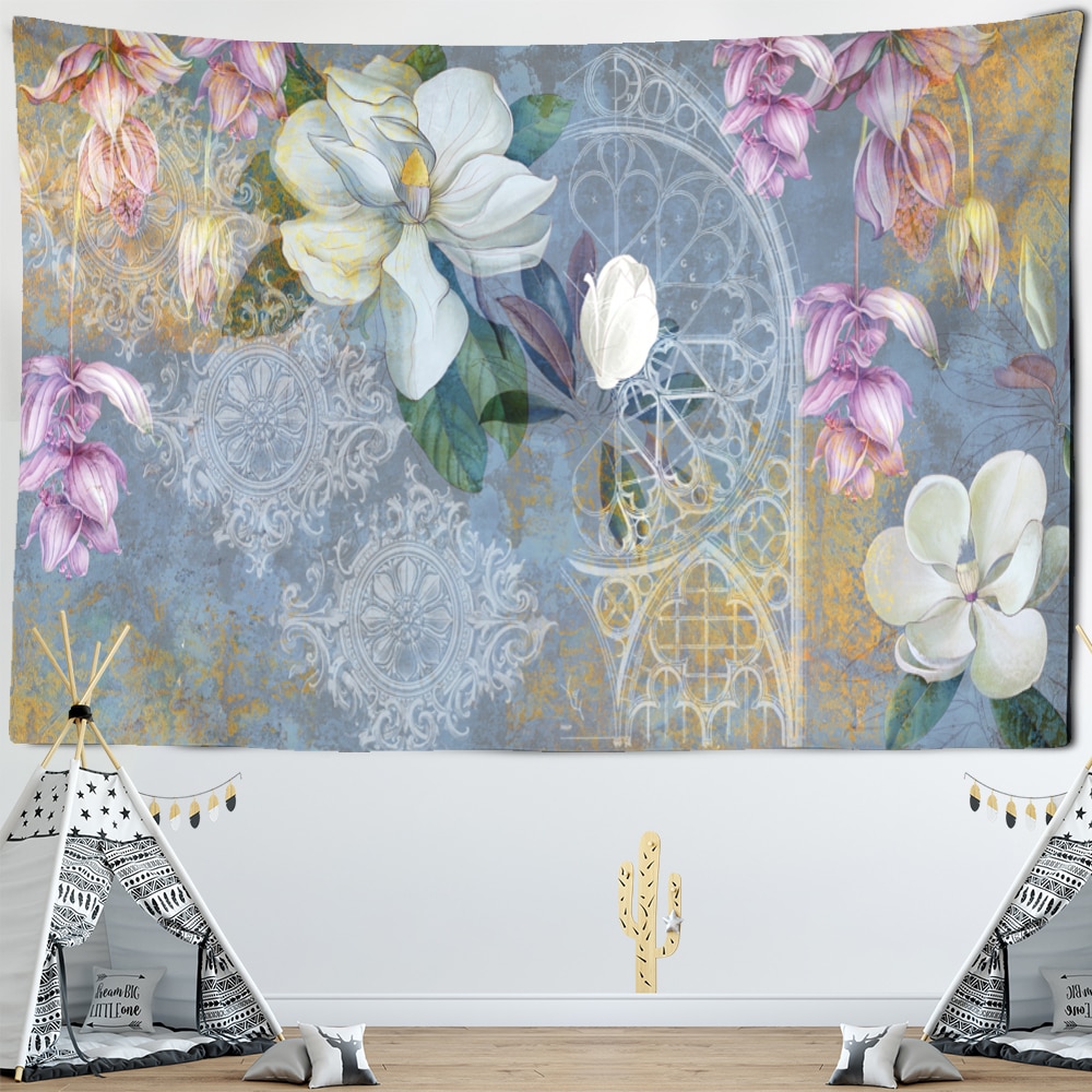 

Wall Tapestry - Flower Green Plant-150*130cm, 501 Original