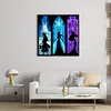 Disney Princess Silhouettes-Full Round Diamond Painting 30*30CM