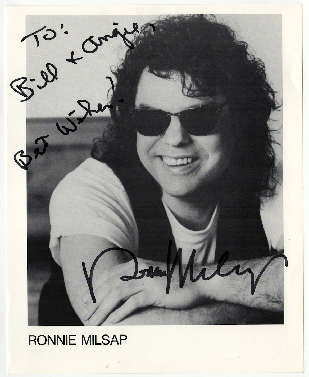 Ronnie Milsap signed autographed 8x10 Photo Poster painting! RARE! JSA COA! 1336