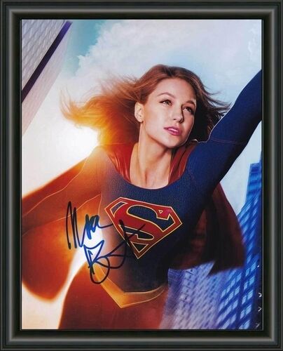 Supergirl - Melissa Benoist - Signed A4 Photo Poster painting Poster -  POSTAGE