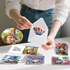 6PCS Diamond Painting Goblin Greeting Cards Postcards with Envelopes