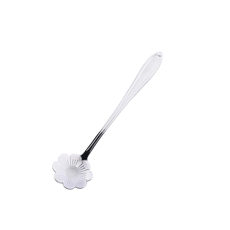 Vacation Flower Stainless Steel Spoon 1 Piece 1 Set