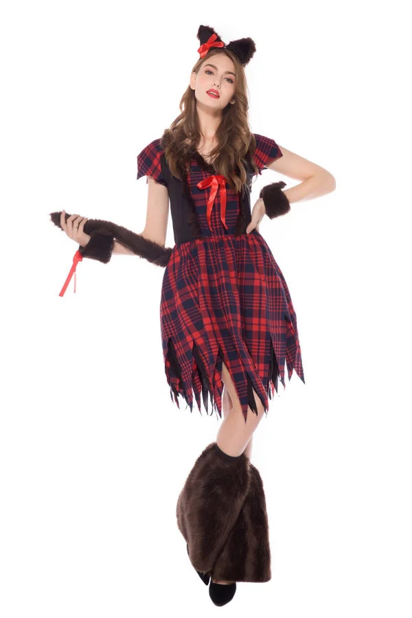 Sexy Fox Costume Halloween For Adult-elleschic