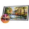 2pcs(70*40cm)Landscape - Full Round Drill Diamond Painting