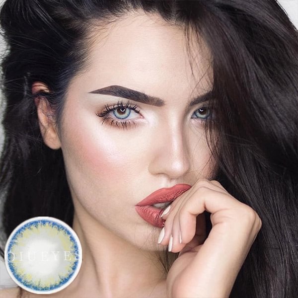 Pro Aqua Blue Cosmetic Colored Contact Lenses