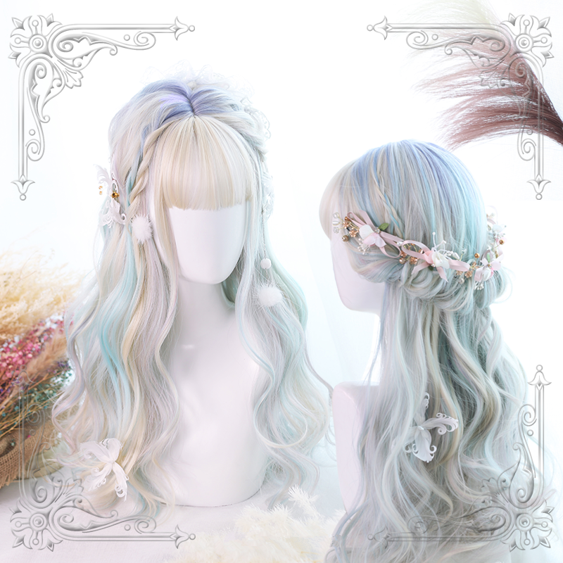 Pastel Harajuku Long Curl Wig SP1812617