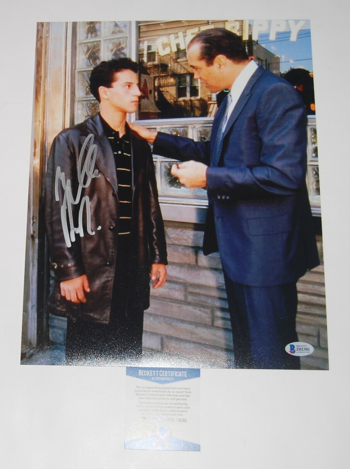 LILO BRANCATO signed (A BRONX TALE) *PROOF* Movie 11X14 Photo Poster painting BECKETT BAS #8