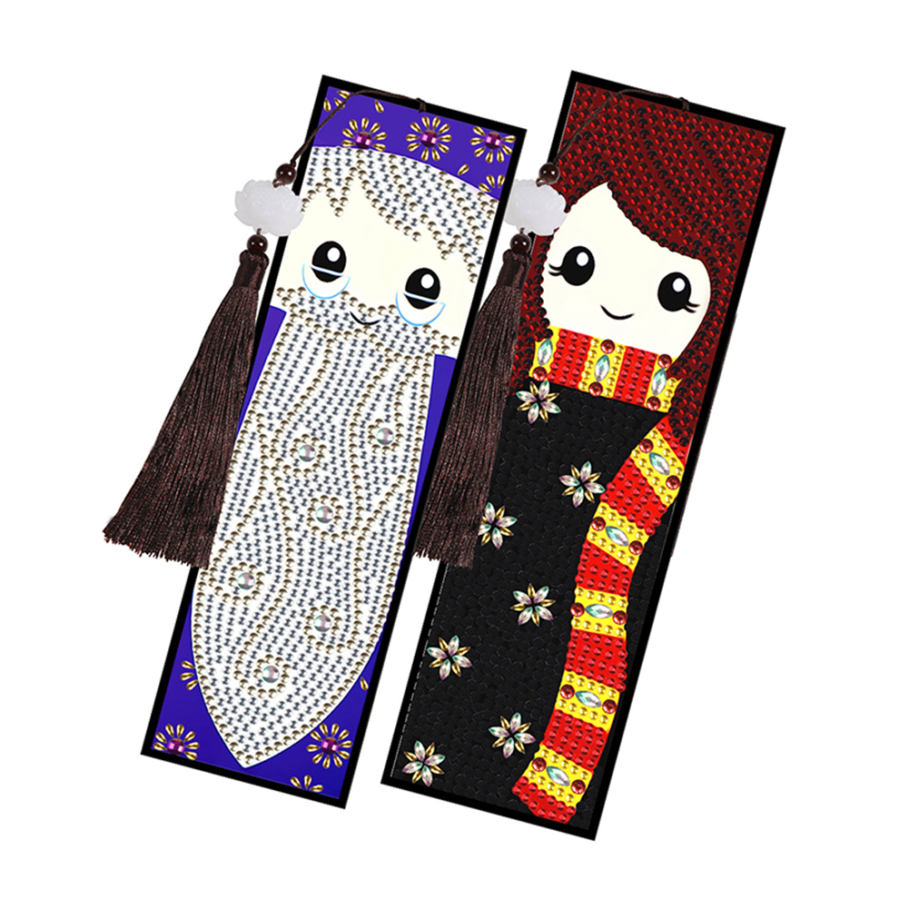 

2pcs Cartoon Harry - 5D DIY Craft Bookmark, 501 Original