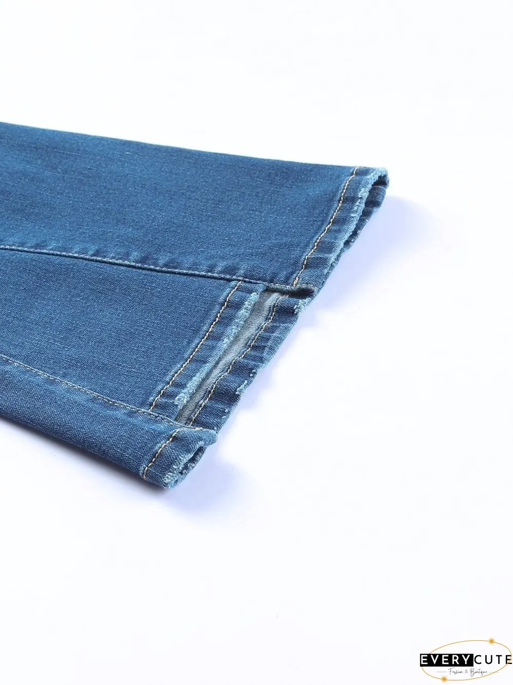 Trendy Flared Leg Jeans