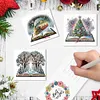 DIY 6Pcs Christmas-Diamond Painting Greeting Card
