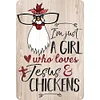 Chicken - Vintage Metal Signs(12*16Inch) - Chicken