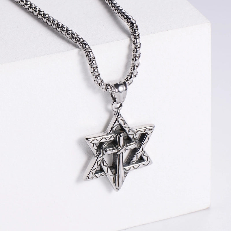 Stainless Steel 18K Gold Plated Fashion Plating Star No Inlaid