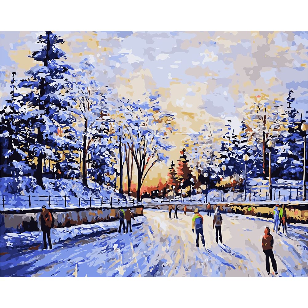 Skier - Paint By Numbers