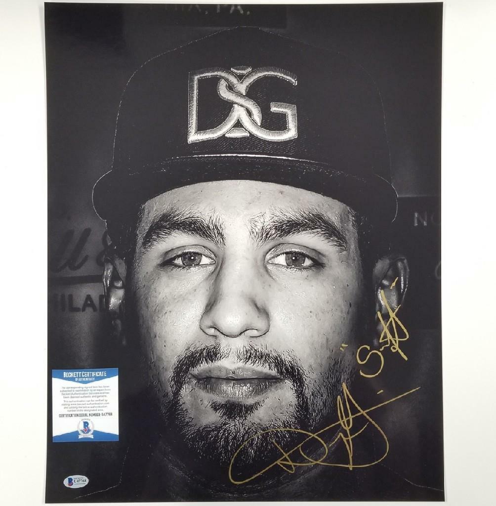 Danny Garcia signed 16x20 Photo Poster painting Boxing Autograph ~ Beckett BAS COA