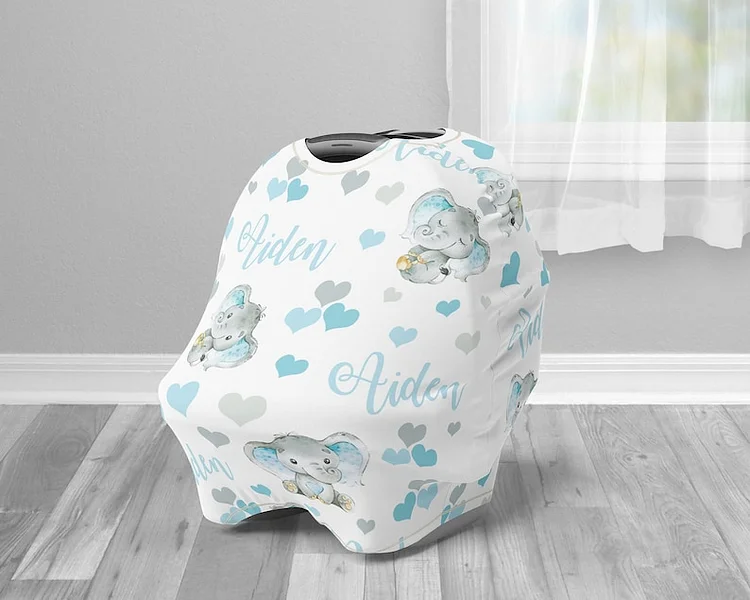 Personalized Baby Car Seat Canopy| Canopyl18