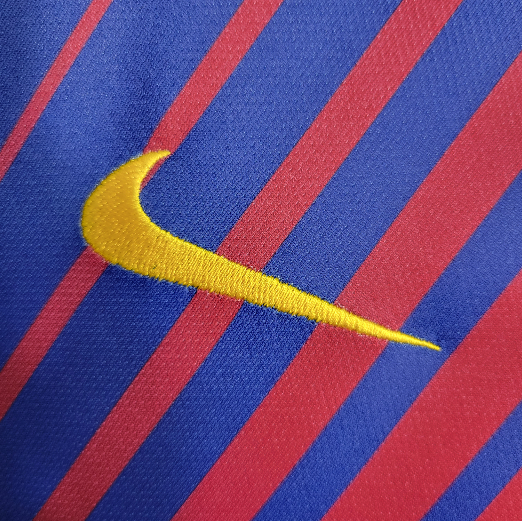 2017-2018 Barcelona Retro Home Football shirt 