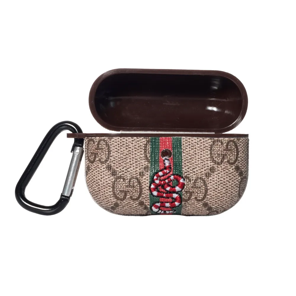 Embroidered Gucci Ophidia GG Apple Wireless Earphones AirPods Protective Case