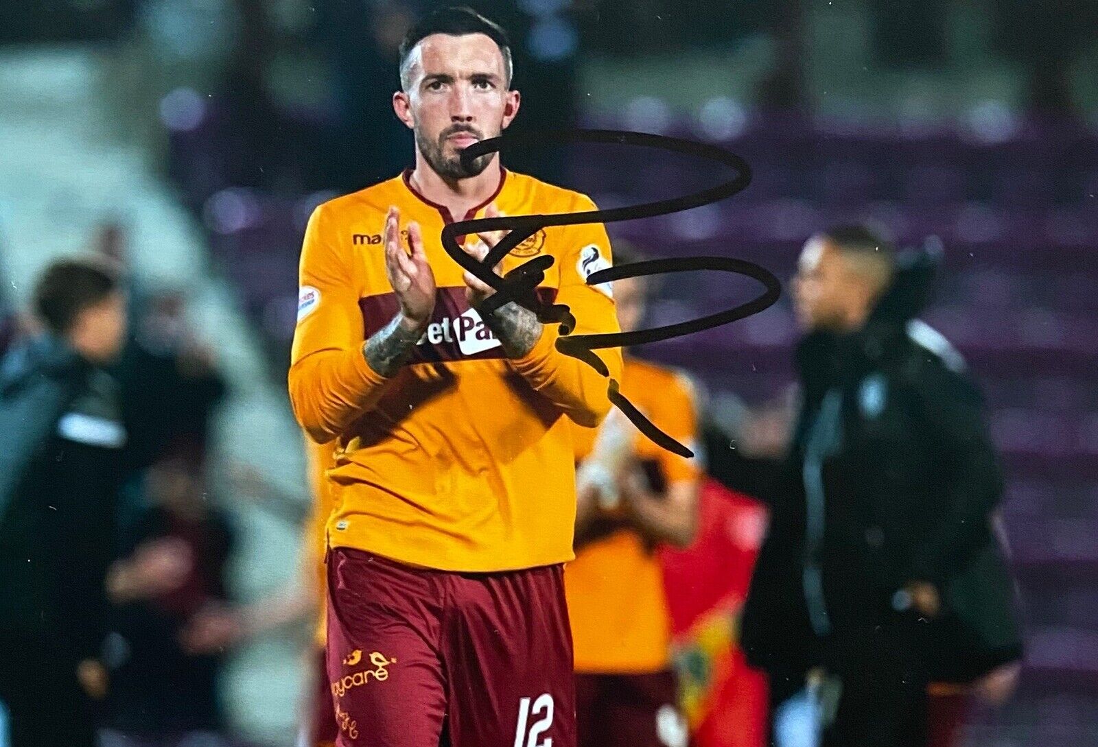 Ryan Bowman Genuine Hand Signed 6X4 Photo Poster painting - Motherwell 3