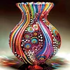 Gorgeous Vase-Crystal Rhinestone Diamond Painting
