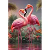 Flamingo-Full Round Diamond Painting 40*60cm