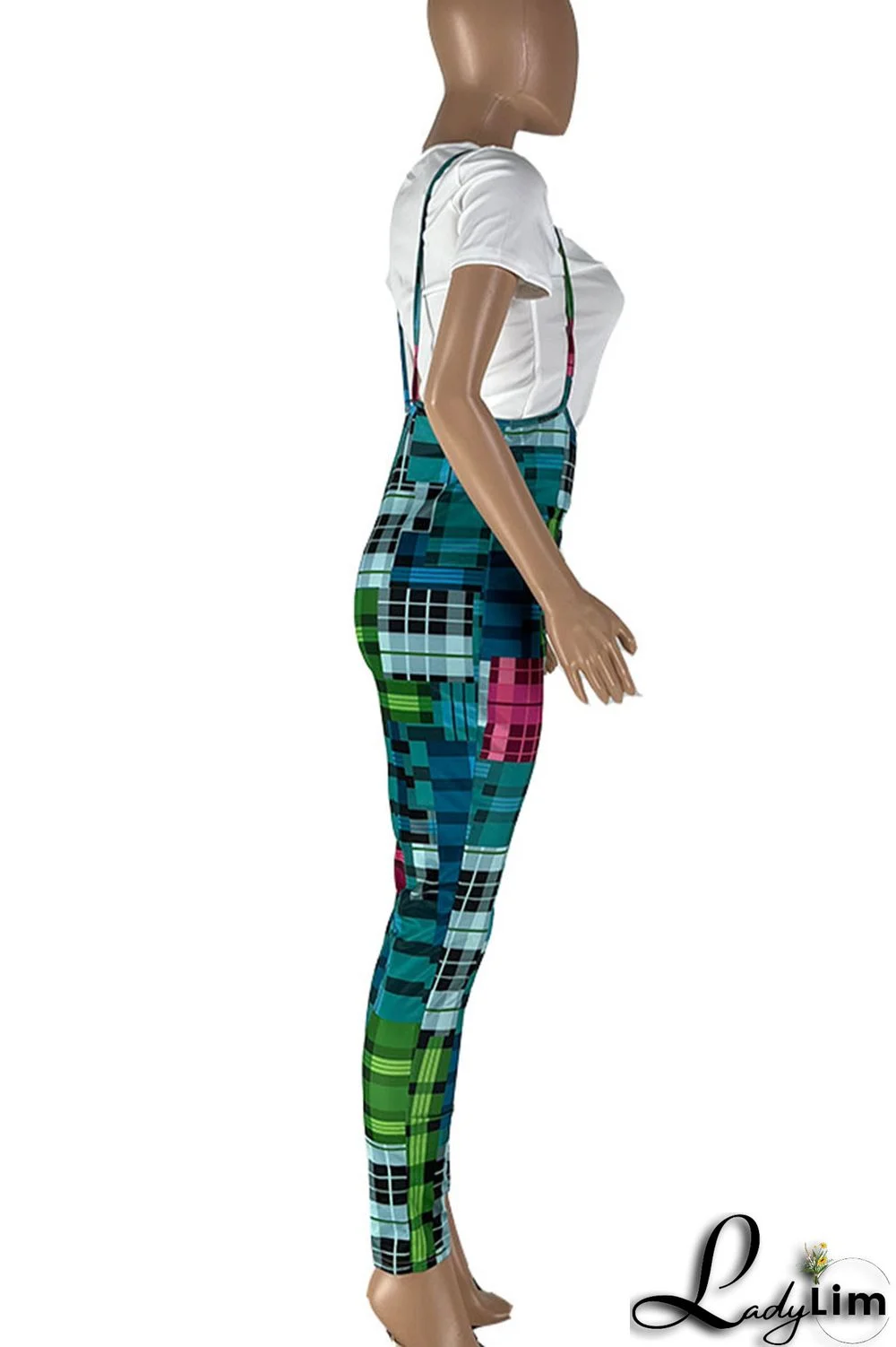 Orange Casual Print Split Joint O Neck Short Sleeve Two Pieces