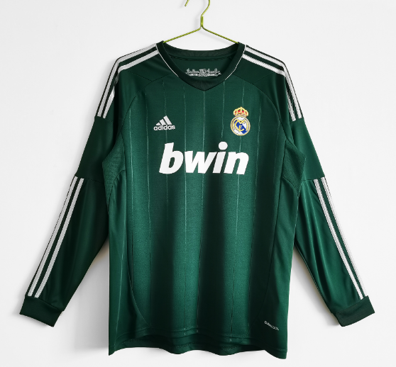 Retro 2012/2013 Real Madrid Third Away Long Sleeve Football Shirt Thai Quality