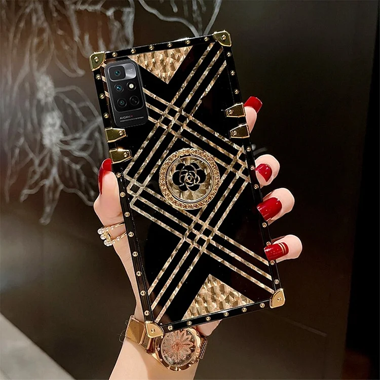 Luxury Glitter Phone Case for Huawei P30 Pro P40 Lite 5G P60 P50 Nova 10 Pro 9 SE 11 8 7 5t 7i Nova10 Nova9 Girl Ring Back Cover