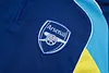 Joyfball 2025/2026 Arsenal Half-Pull Training Suit Blue Retro Edition Football Shirt 1:1 Thai Quality