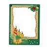 Floral Special Shape Diamond Painting Photo Frame Home Decor (Christmas Green)