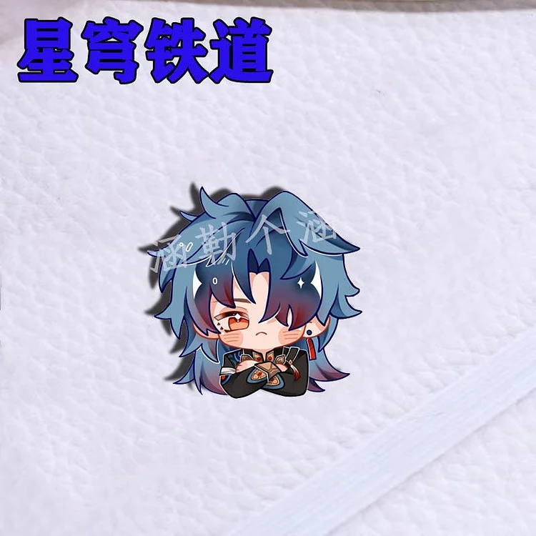 Honkai:Star Rail Cartoon Blade Jingyuan Acrylic Pin 