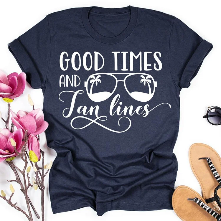 good time Summer life T-shirt Tee - 02331