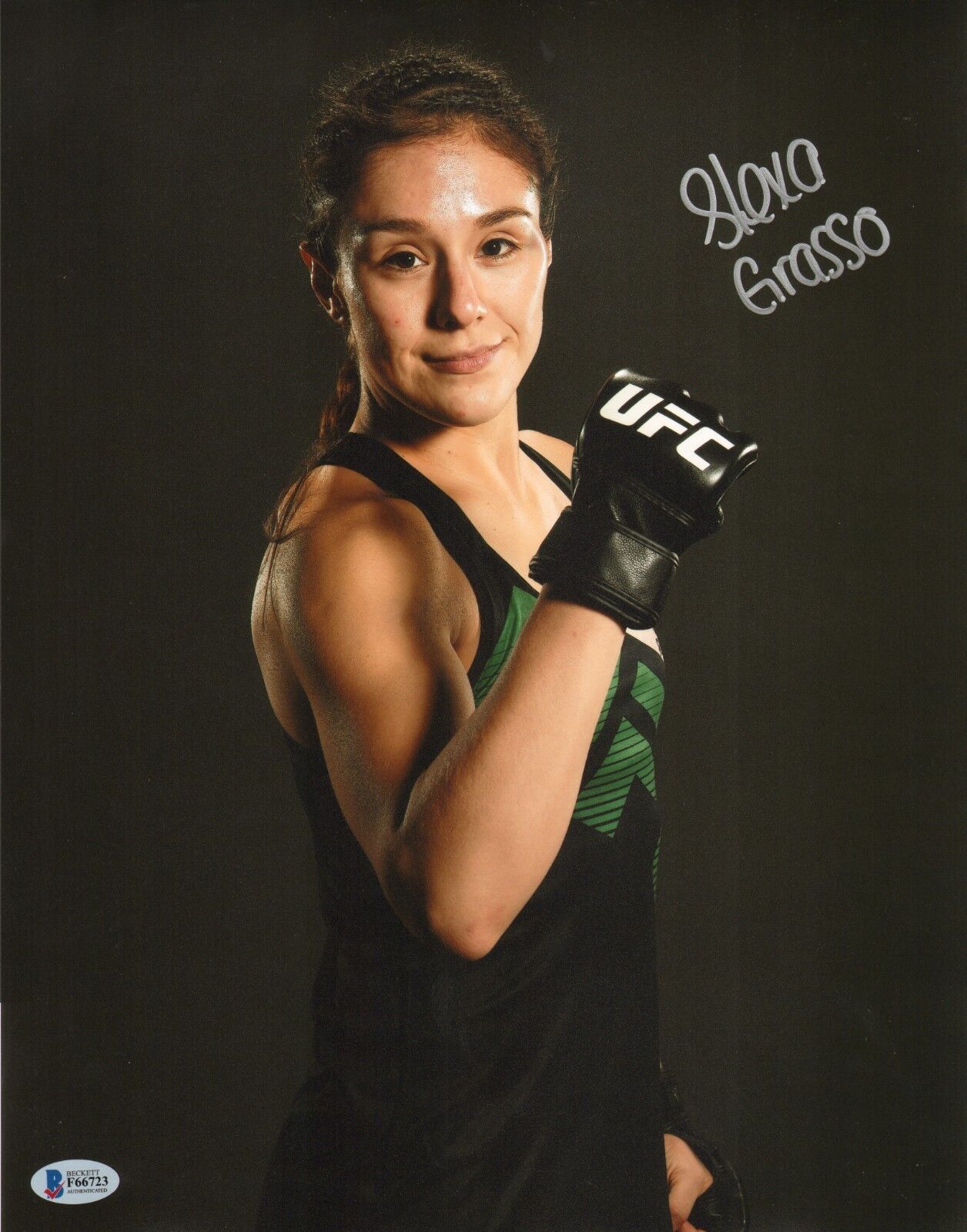 Alexa Grasso Signed 11x14 Photo Poster painting BAS Beckett COA UFC Invicta Picture Autograph 23