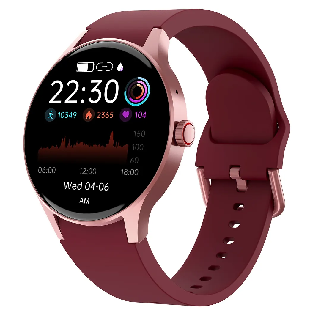 Blood Pressure Blood oxygen Sleep Monitoring Waterproof Smartwatch