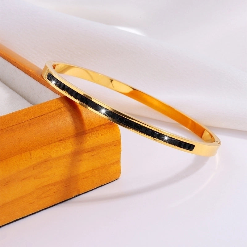 Casual Minimalist Classic Style Heart Shape 304 Stainless Steel Bangle In Bulk