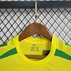 2002 Retro Brazil Home Football Shirt Kids Size 1:1 Thai Quality