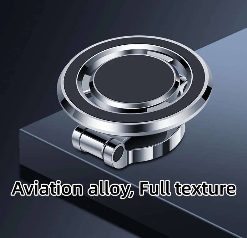 Car magnetic mobile phone navigation bracket (With laser car logo)