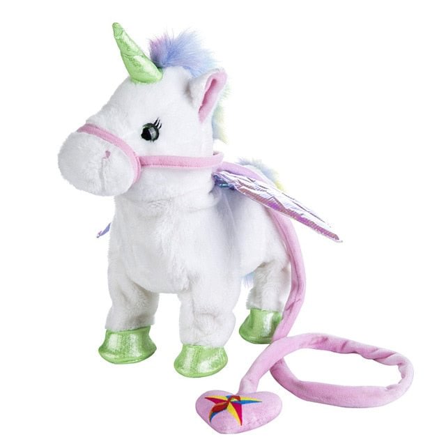 Singing &  Walking Unicorn Plush Toy