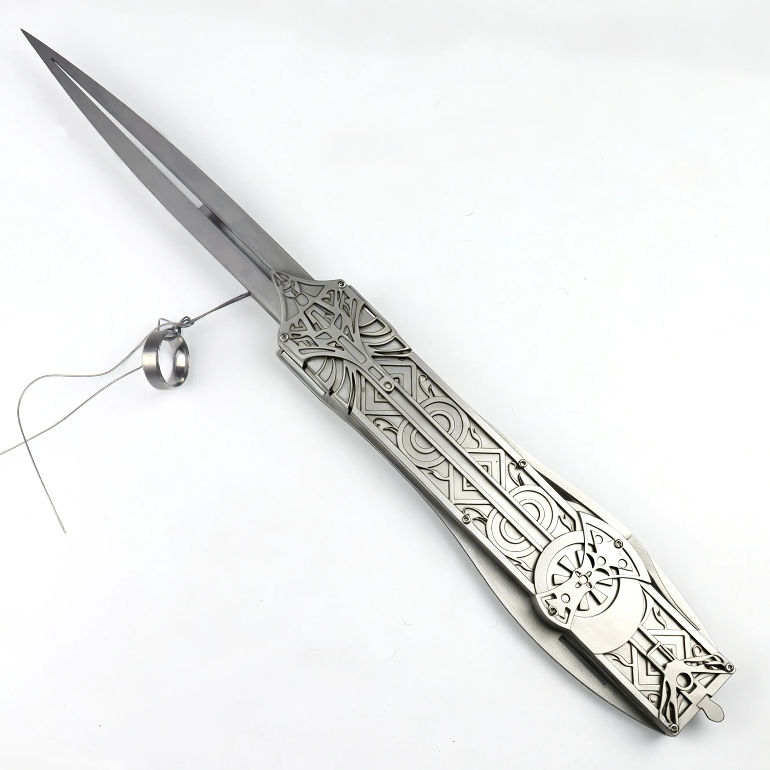 Myhiddenblade Metal AC Aguilar real hidden blade - MyHiddenBlade
