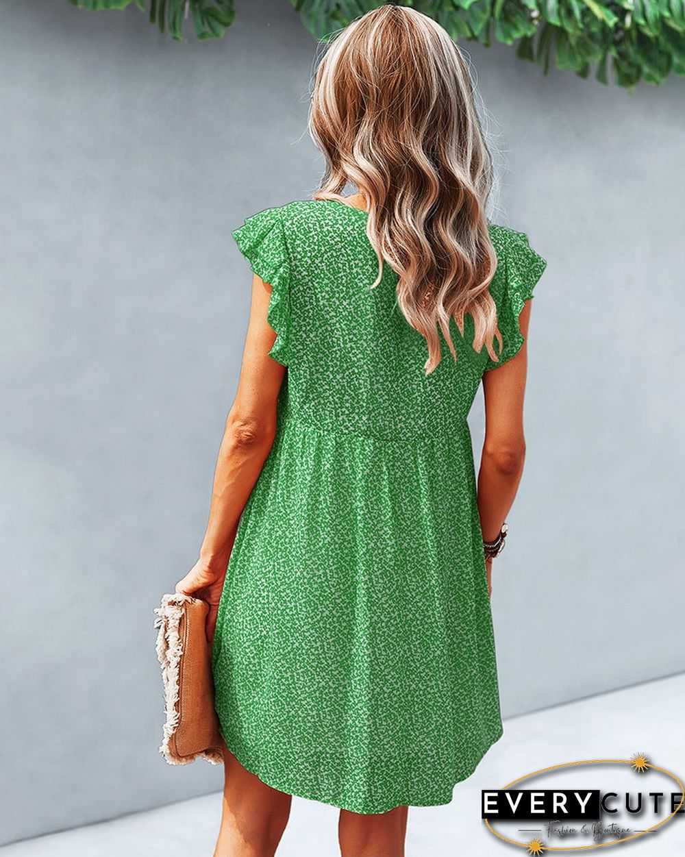 Loose Women's Dress V Collar Sexy Skirt Summer New