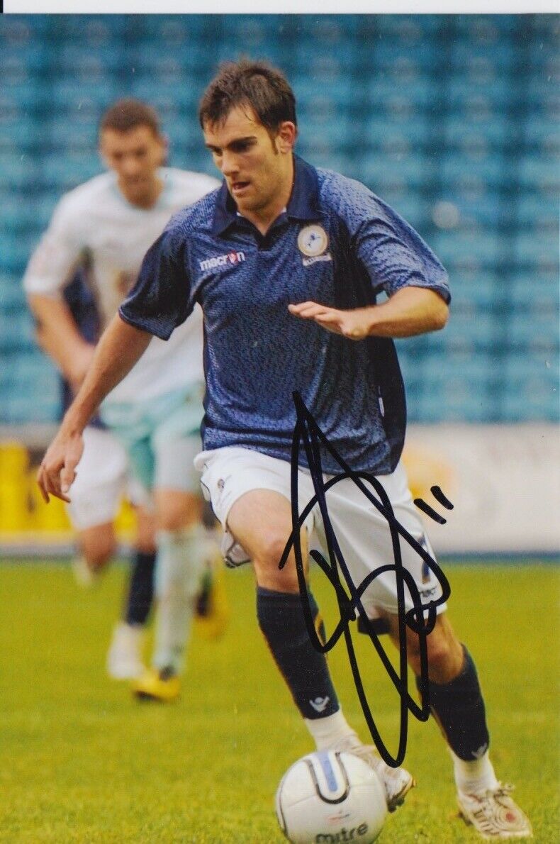 DANNY SCHOFIELD HAND SIGNED 6X4 Photo Poster painting MILLWALL FOOTBALL AUTOGRAPH 1