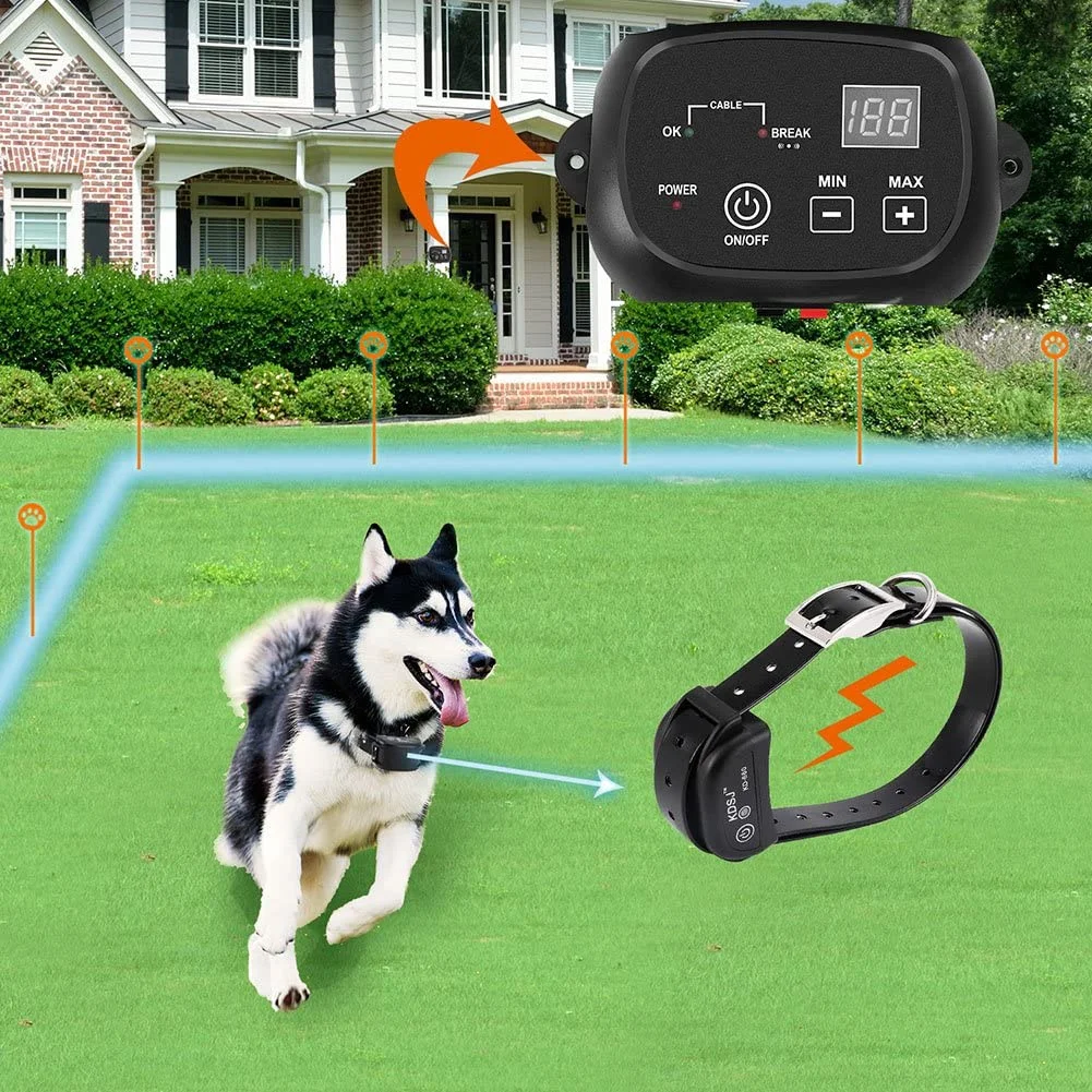 Dog Electric Waterproof Fence With Training Collar
