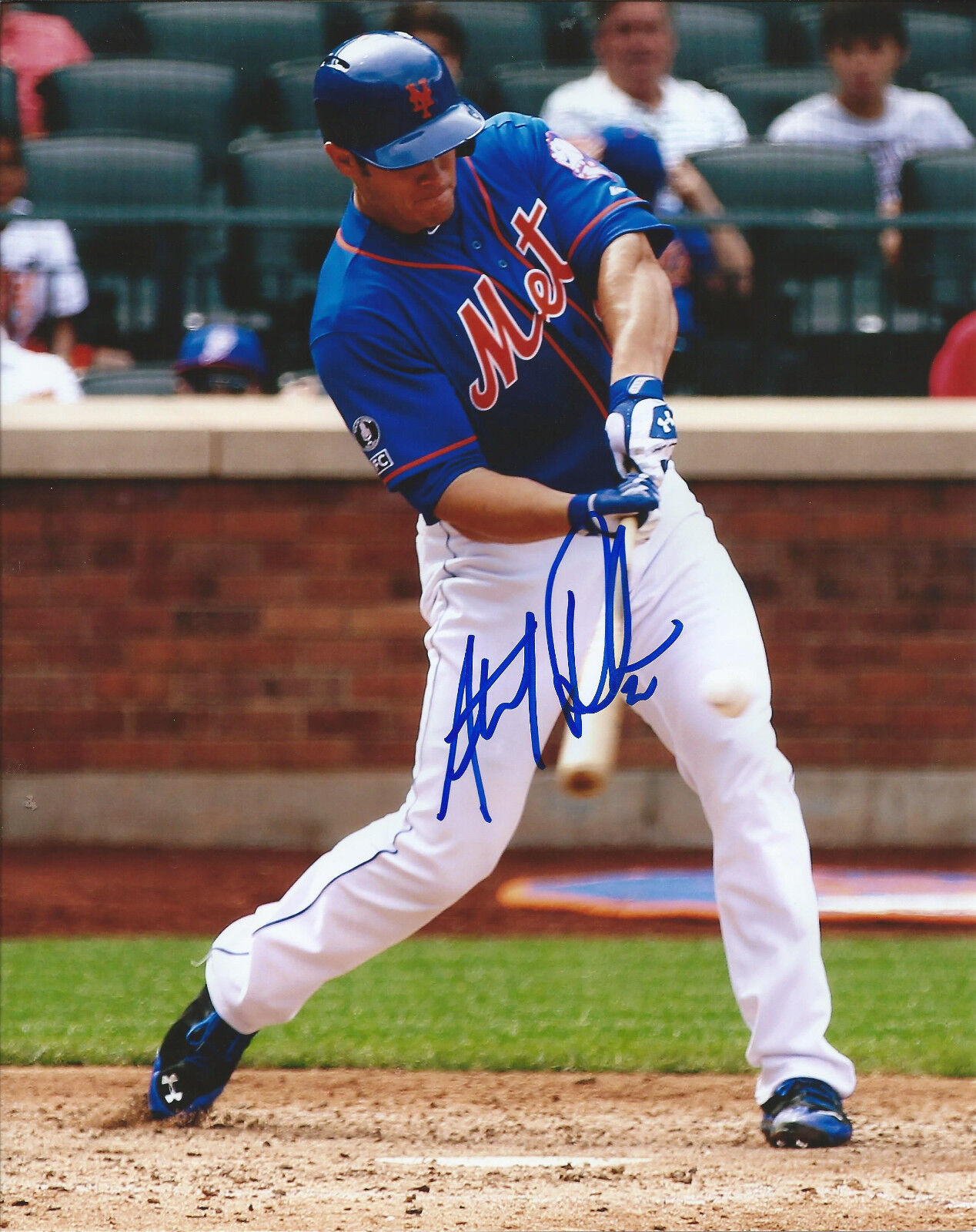 ANTHONY RECKER signed autographed NEW YORK METS 8x10 Photo Poster painting W/COA