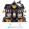 2D flacher Halloween-Druck DIY Diamond Painting Desktop Ornament Kit für Wohnkultur