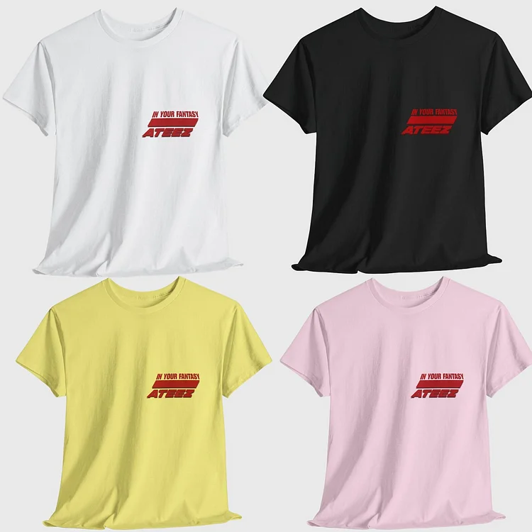 2025 Ateez World Tour In Your Fantasy Candy T-Shirt  officialateezshop