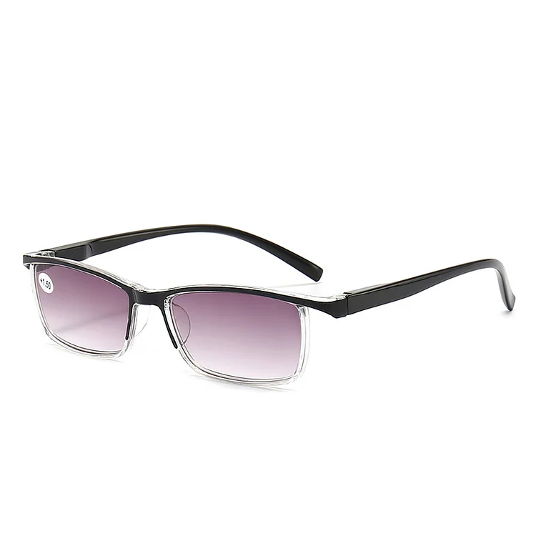 TR90 Reading Glasses Women Business Gradient Color Reading Glasses Unisex Eye Protection Portable Vintage Eyeglasses