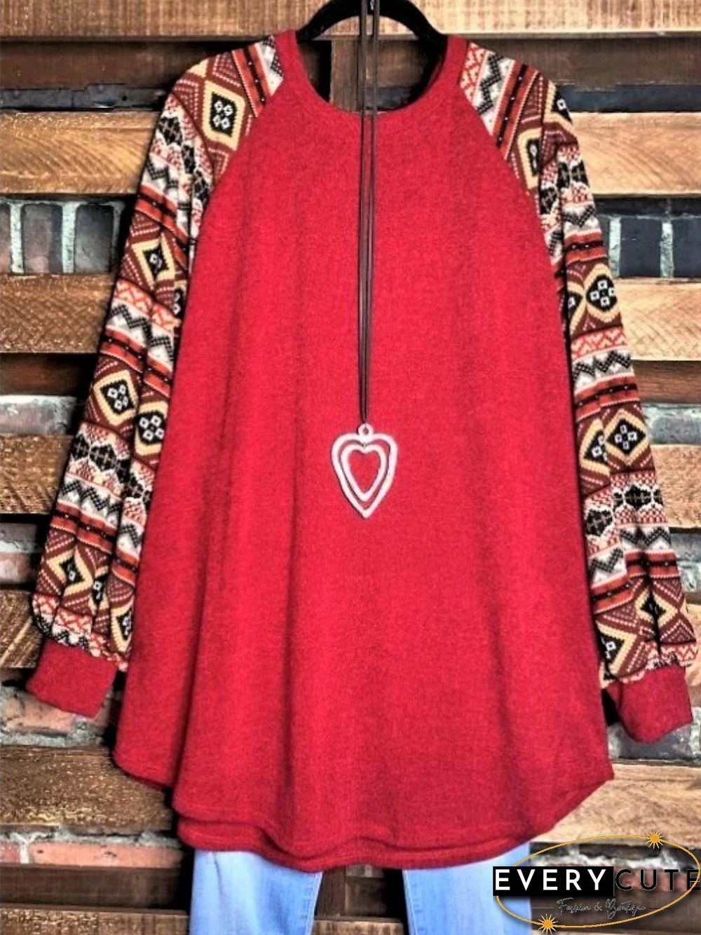 Vintage Long Sleeve Tops