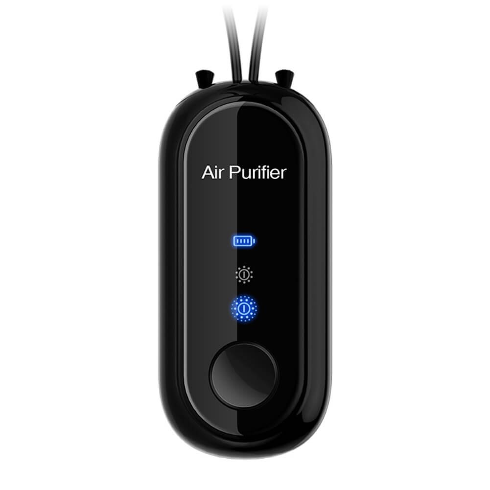 Personal Mini Air Purifier Necklace | Wearable Air Purifier with USB Charging