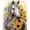 (40*50cm)Horse - Full Square Drill Diamond Painting