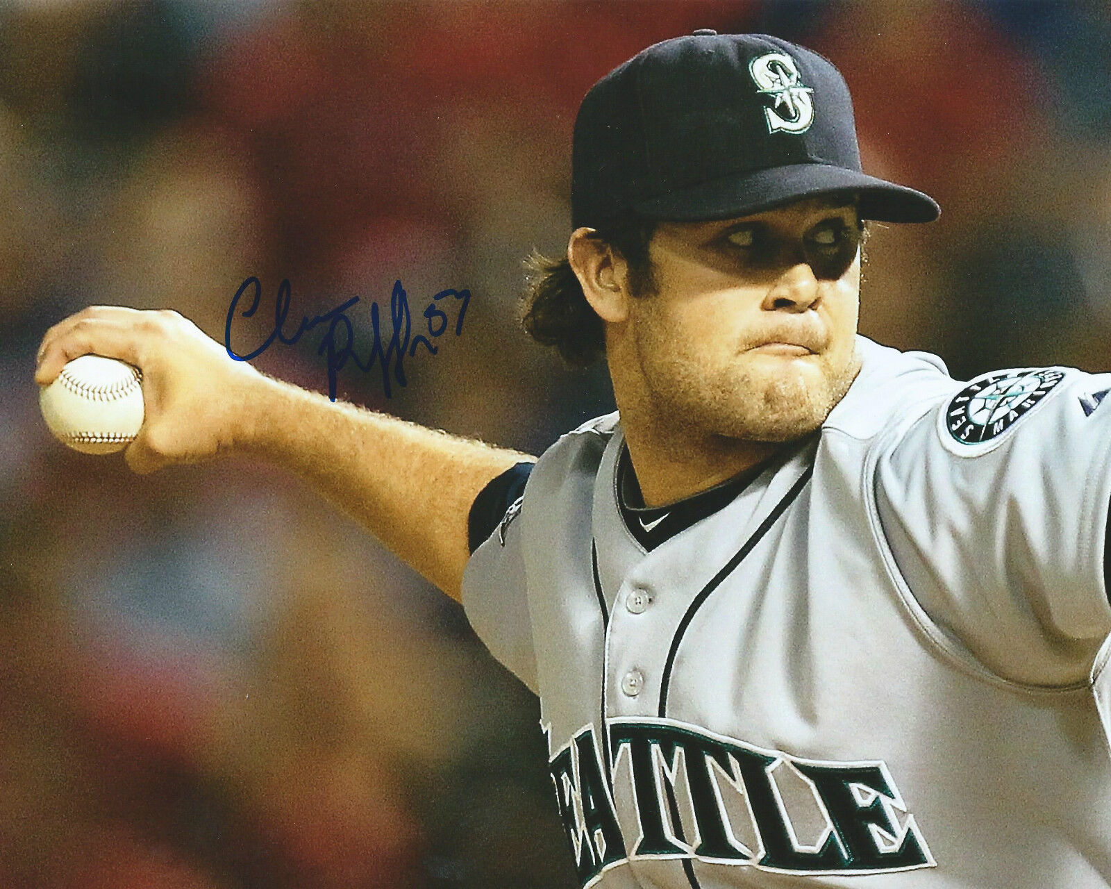 **GFA Seattle Mariners *CHANCE RUFFIN* Signed 8x10 Photo Poster painting C3 COA**