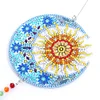 DIY Crystal Prism Teardrop Pendant Hanging Double sided Diamond Painting Suncatcher Kit